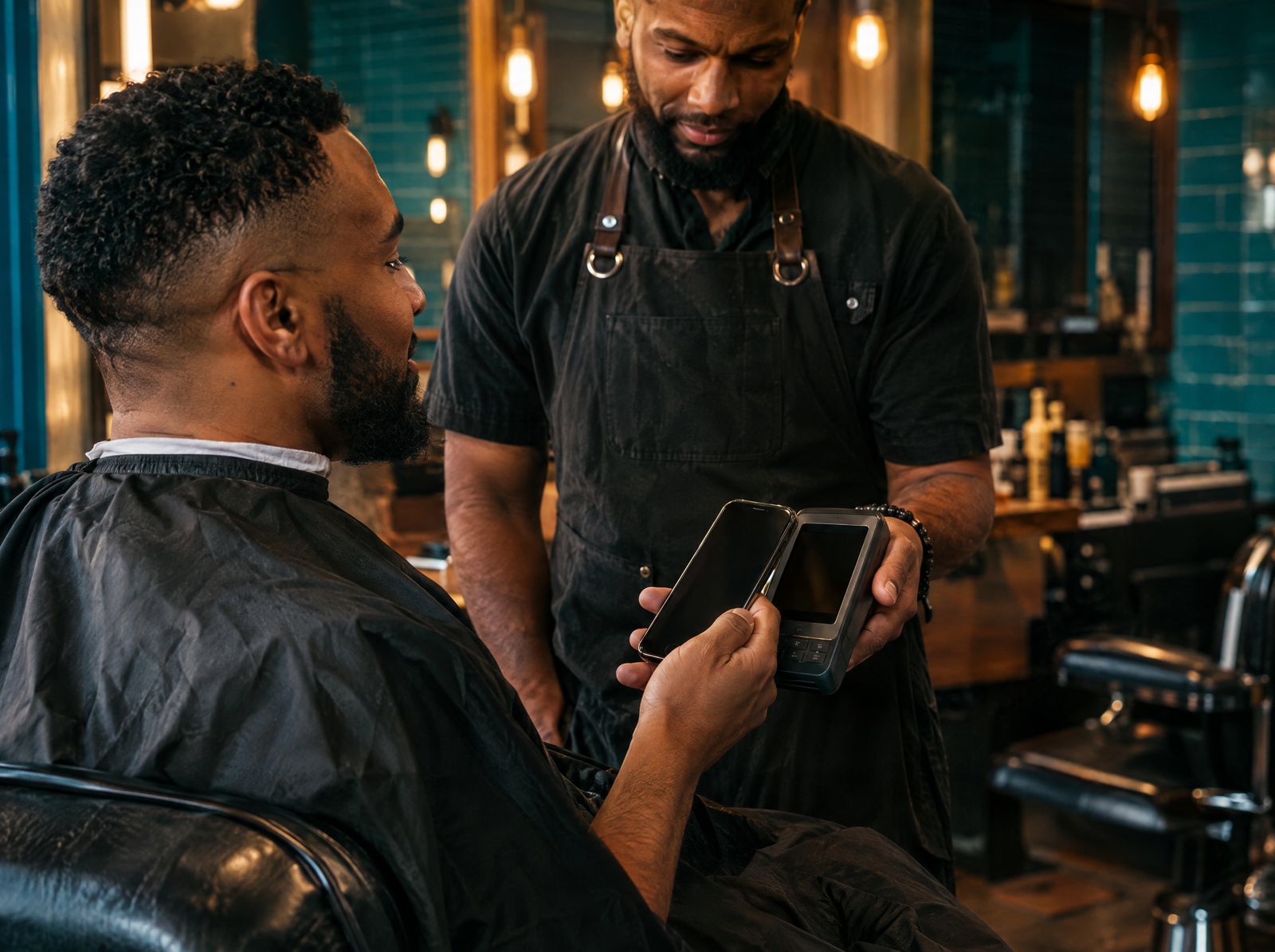 Salons & service businesses checkout